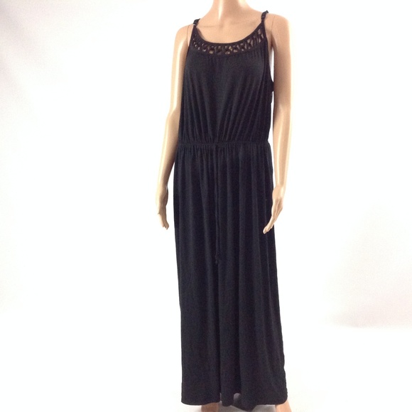 Faded Glory Dresses & Skirts - New Faded Glory Women's Lattice Maxi Long Dress 3X